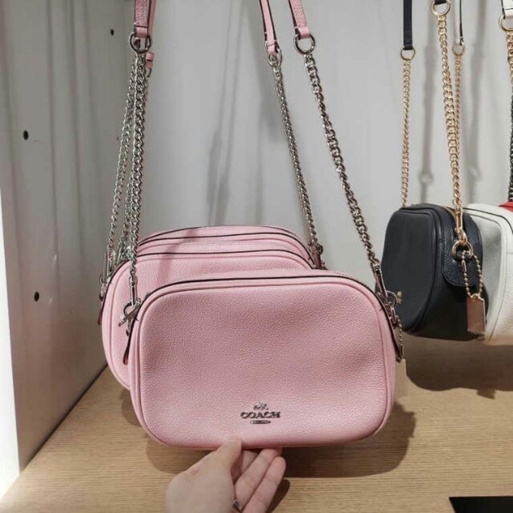 COACH ISLA BLUSH CROSSBODY BAG